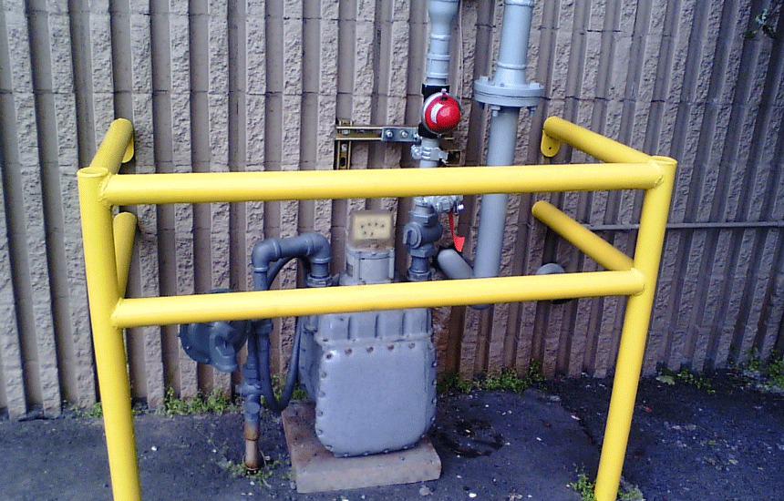 commercial gas meter