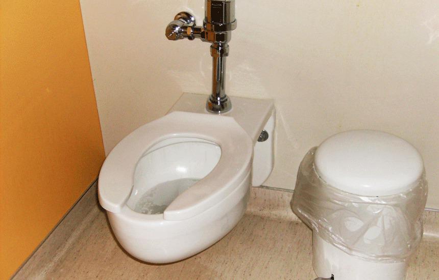 commercial water closet
